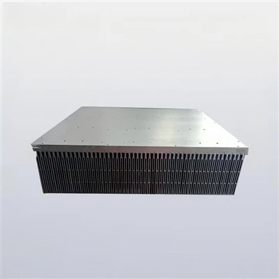 Dissipador de calor de aleta inserida oca de alumínio personalizado|Solução térmica integrada para aplicações de alto-fluxo